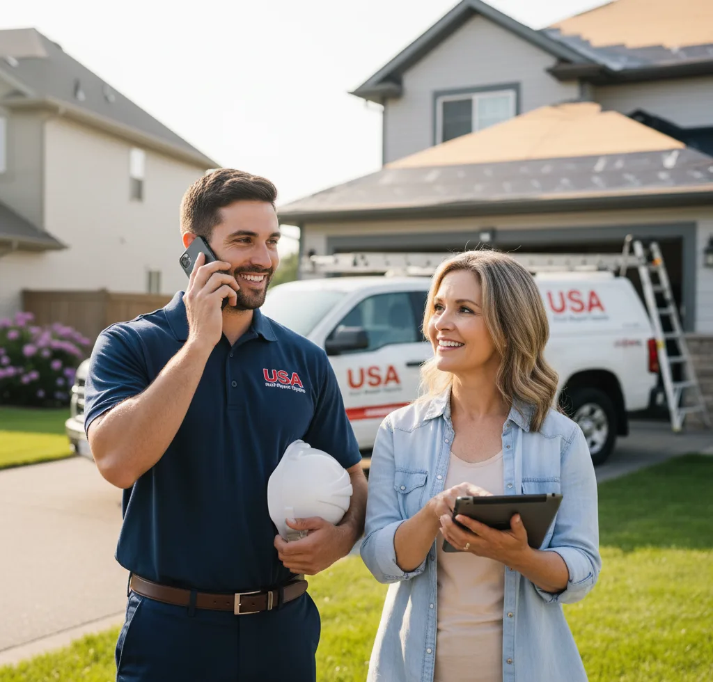 USA Roof Repair Experts customer support in Slayton